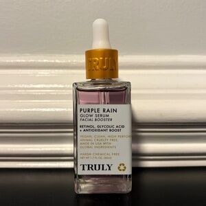 Truly Purple Rain glow serum facial booster